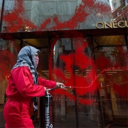 activists taking direct action
